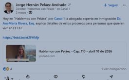 Participación en el podcast del periodista Jorge Hernán Peláez